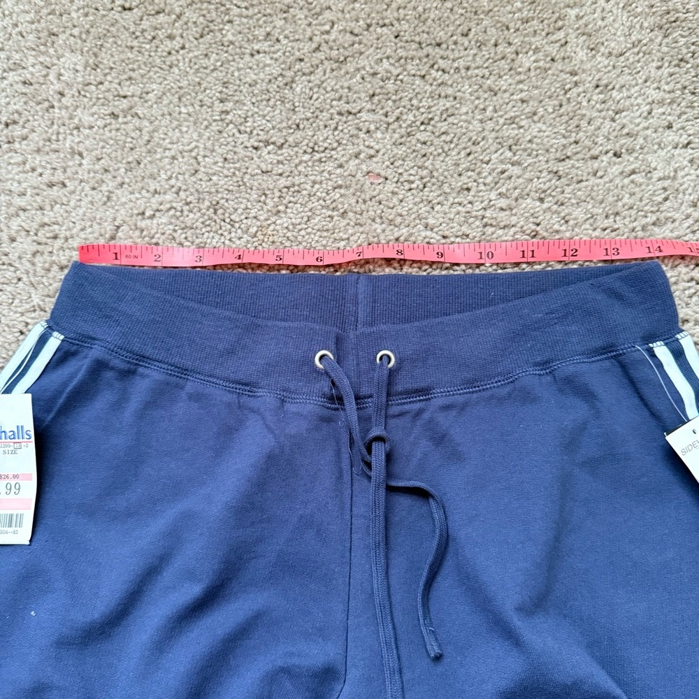 Sideways Sweatpants Navy Blue Small - Picture 11 of 12